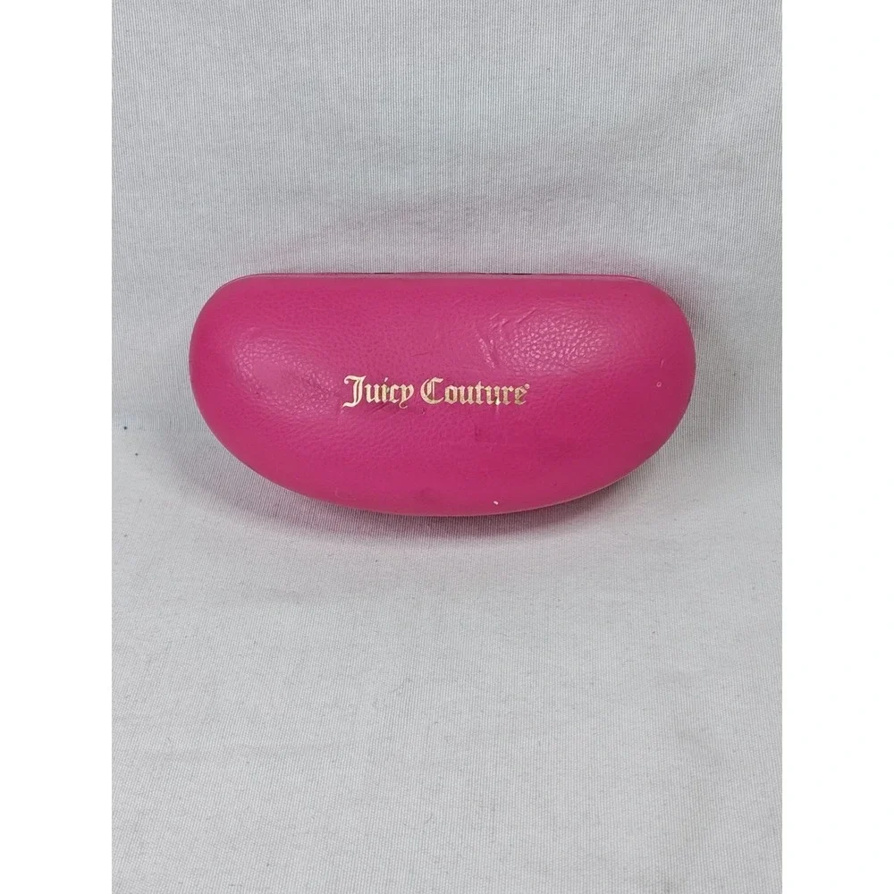 Juicy Couture Women's Sunglasses Gold Peach Bronze Aviators With‎ Original Case